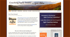Desktop Screenshot of coachingagileteams.com